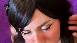 Big tits tattooed brunette slut gets nice POV dicking