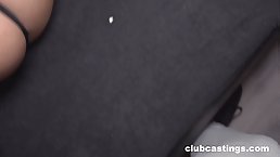 Amateur tattooed brunete girl Yessica Bunny gets fucked POV thongs to the side