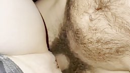 Petite blonde babe sucks dick and gives pussy