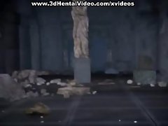 Three huge cocks for young hottie