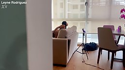 Tattooed Latina MILF with big ass and tits gets anally fucked POV by her stepson