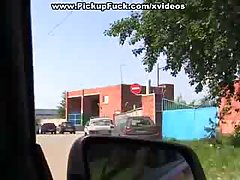 Real orgasm of teen girl outdoors