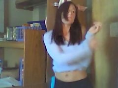 Cam: UWP Student Maria Lutke dancing and masturbating