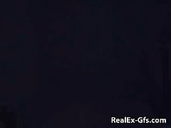 Naked babe is taking a shower not knowing that there is a hidden camera placed in the bathroom
