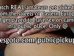 Busty Monica is Euro babe who went to a vacation and had the wildest outdoors sex adventure