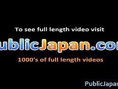 Japanese girls are selling ice cream and their pussies are stimulated by their nasty boyfriends