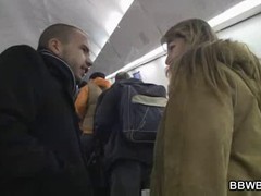 Fat bitch with layers of meat is about to be fingered and nailed by an orgasm expert