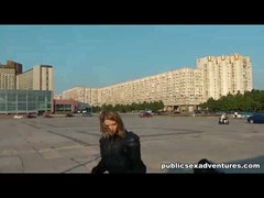 Crew finds girl who looks like she was expecting someone to ask her to have sex with her.