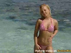 Guys were taking sunbath when girl came in search for hard dicks that will fill her holes.