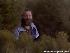 Two guys were stalking a lonely lady and one of them managed to fuck her