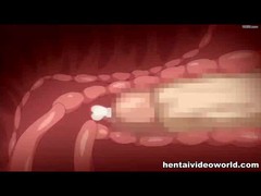 Hentai chick reveals her massive milk jugs and turns her boyfriend on in a second