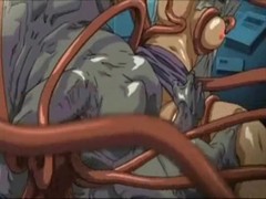 Beasts from other dimension is filling up wet pussies of young schoolgirls from Earht with tentacles
