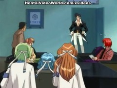Anime cuties are getting fucked in many positions until they start screaming from pleasure