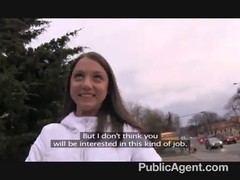 Barely legal Russian babe knows how to suck her boyfriend's dic before he fucks her