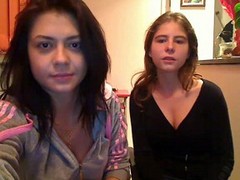 Lovely girls got naked in front of the camera and did naughty things for their friends
