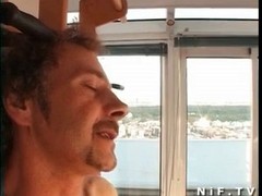 French ladies went to a vacation and met guys who just wanted to nail them