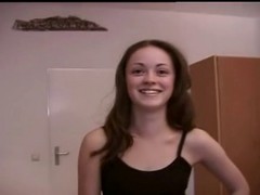 Good looking Russian babe wants to be a top model, so she is having sex with her agent