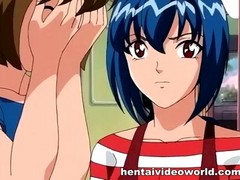 Cartoon redhead was turned into a sex slave who was supposed to satisfy both boys and girls