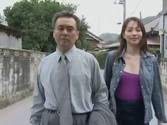 Japanese babe is often giving pleasure to her married neighbor, while his wife is not at home