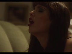 Passionate couple is doing it in an old kitchen while their friends are waiting for them