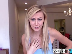 Sexy teen was hired as a babysitter, but she ended up having sex with her boss