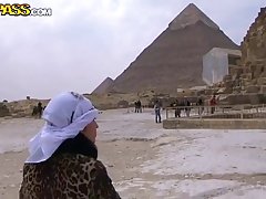 Fresh couple went to their first vacation, to Egypt and had a lot of fun