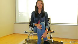 Adorable teen is very experienced with dicks and that is why she wants to be a pornstar