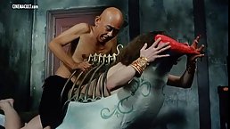 Kinky babes, Isabelle Illiers and Arielle Dombasle like chains and rough sex more than anything else