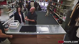 Nasty customer wanted to suck dick because her husband did not fuck her good enough