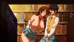 Busty Hentai babe got fucked in many positions until she started drooling from pleasure she had