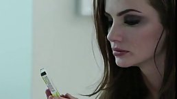 Lovely girl moved into another city and had group sex adventure on her first night there