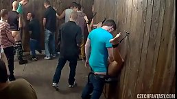 Czech girls are getting fucked in many positions not being able to see their partners