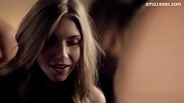Lovely girl got her pussy licked on the working desk and then she got fucked good