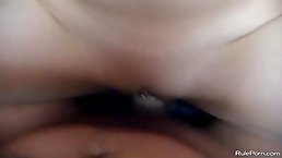 Skinny chick is fucking her ex because she wants to get back together with him