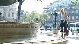 Dark haired girl is riding a rock hard dick and moaning from pleasure while cumming