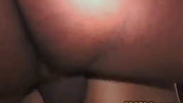 Ebony babe got super wet while her friend was licking her pussy in the bed