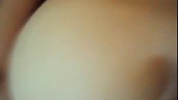 Big ass babe is getting fucked from the back, while her partner is not at home