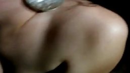 Dark haired, Italian woman is eagerly sucking dick in front of the camera, because she needs money