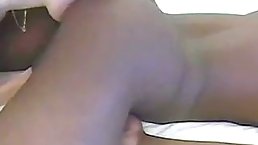Sexy blonde girl is licking her partner’s big balls and ass since he loves that