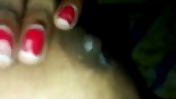Black woman and a guy who is not her partner are having casual sex in her bed