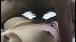 Indian couple is making love while their web camera is working, because they are on live chat