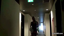 After a heavy training, a blonde bitch is having a steamy sex affair with a horny boss