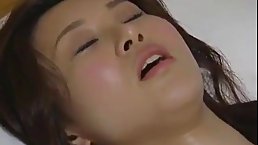 Dark haired, Japanese woman got fucked from the back, while her husband was at work