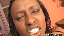 Ellen Mederios is a super horny, black woman who likes to have sex all day