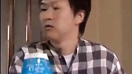Asian guy came home earlier than usual and saw his wife getting fucked by a stranger