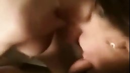 Smoking hot babe took off her clothes to show her nice ass to her lover