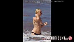 Miley Cyrus was caught on tape naked many times, but she doesn't care about it