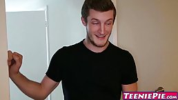 Courtney Loxx seduced her sister's boyfriend one day, just because she wanted to fuck him