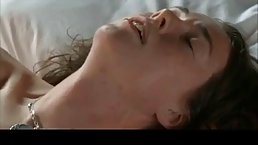 Bad teen is taking off her clothes and starting to touch her wet slit, in the bed