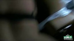 Naughty Natali likes to get big dick in her shaved pussy, every day, in her car
